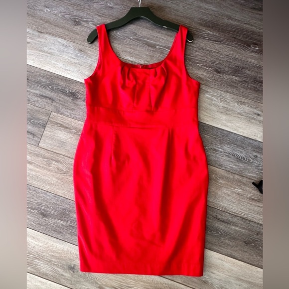 ❤️ Rafaella 97% cotton 3% spandex Lining red dress with excellent condition. - Picture 7 of 11